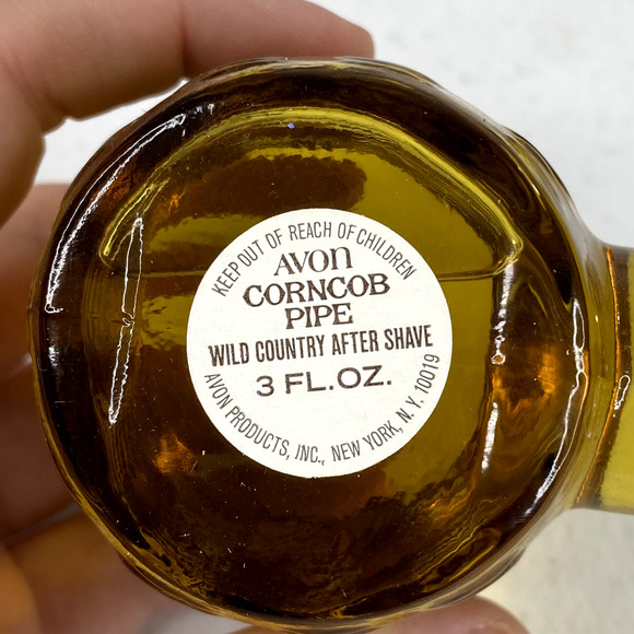 70s Avon Corn Cob Pipe After Shave 3oz - Picture 4 of 5
